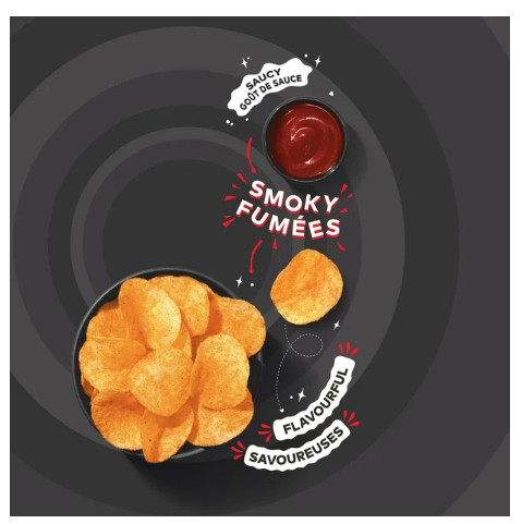 Lay's Bar-B-Q Flavored Potato Chips, 220g (2 Pack)