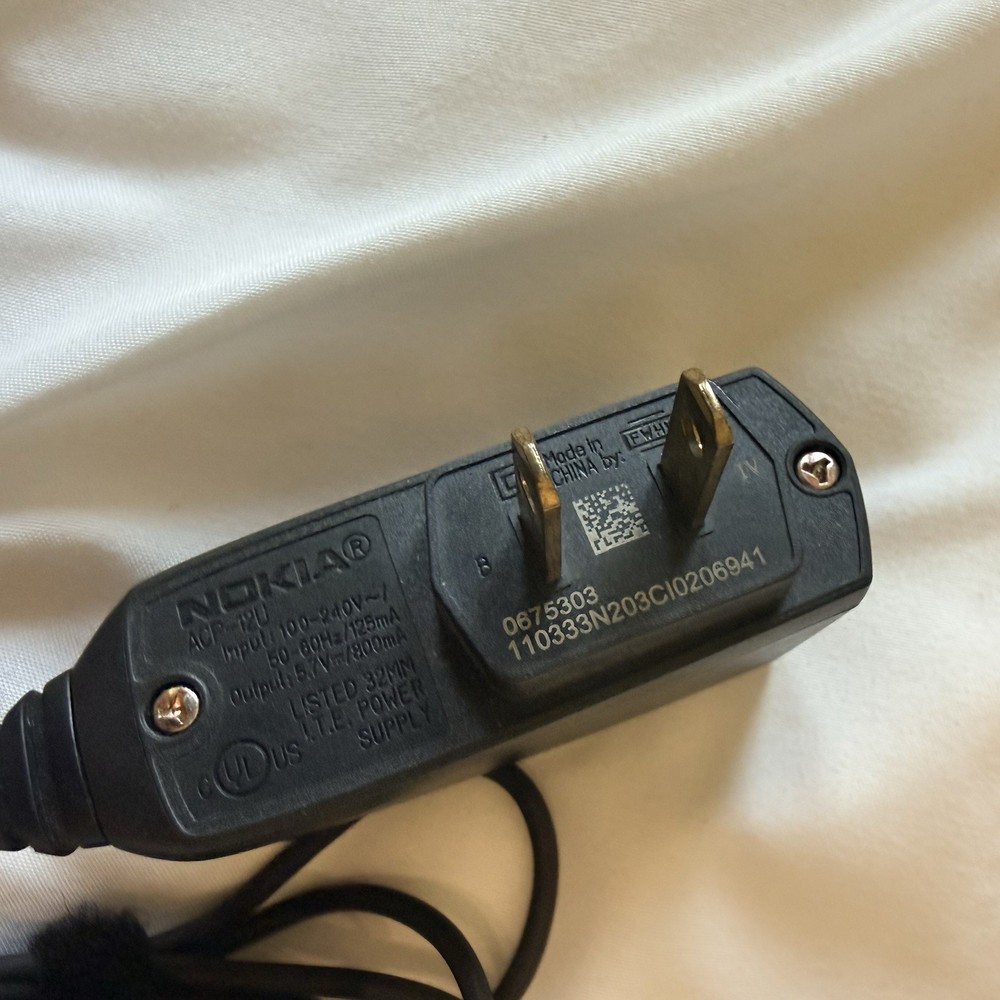 Nokia Wall Cord Adapter APC-18U