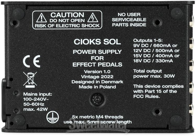 CIOKS SOL Pedal Power Supply