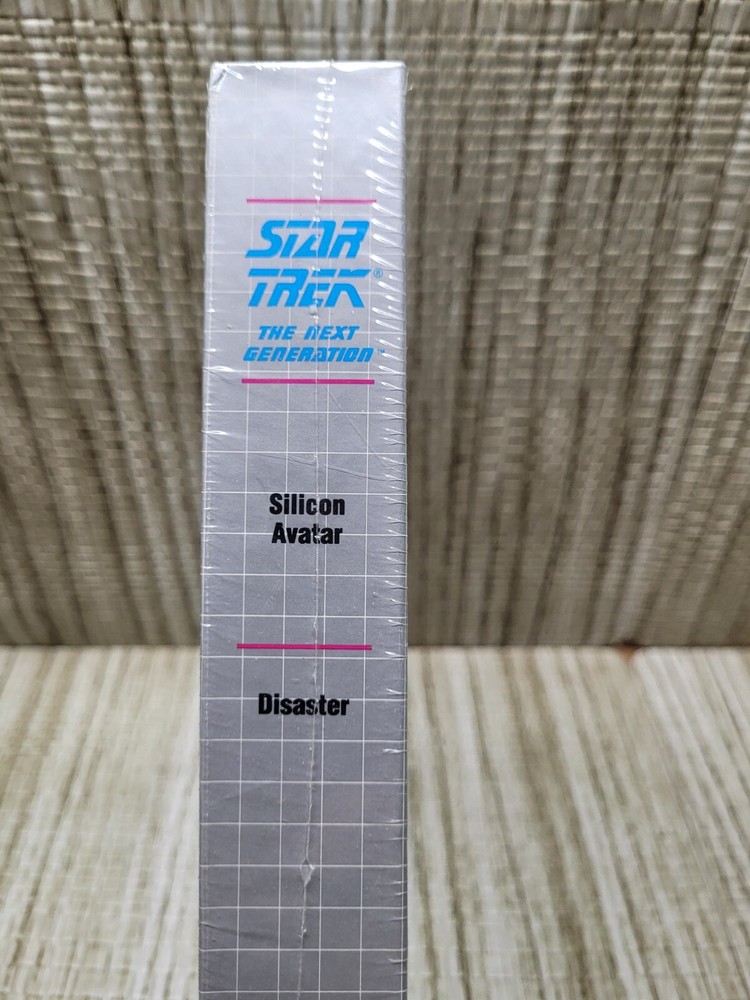 VHS Star Trek The Next Generation SILICON AVATAR/DISASTER