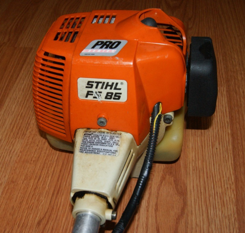 STIHL FS85 PRO STRING TRIMMER WITH BICYCLE HANDLE