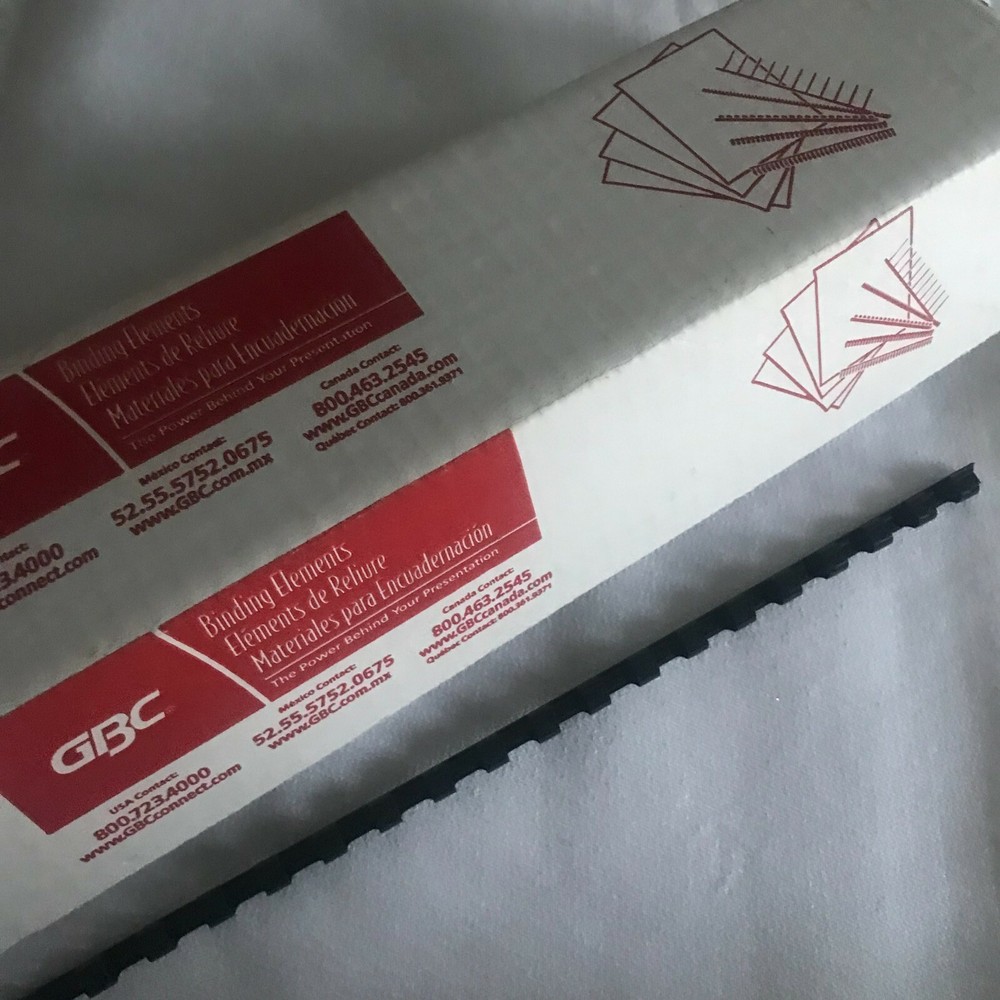 GBC Binding Elements  (4 opened packages)