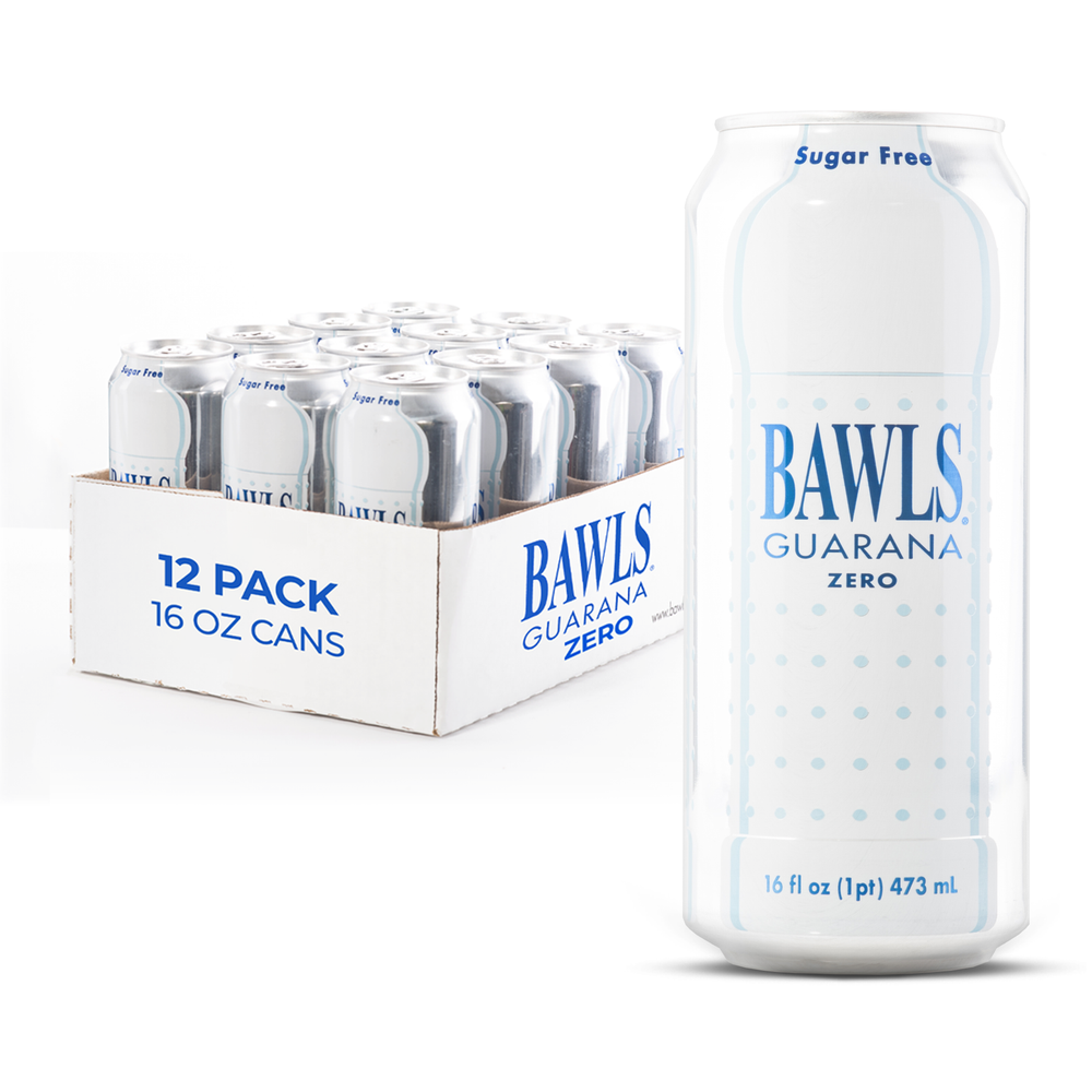 BAWLS Zero 16 oz 12 pack
