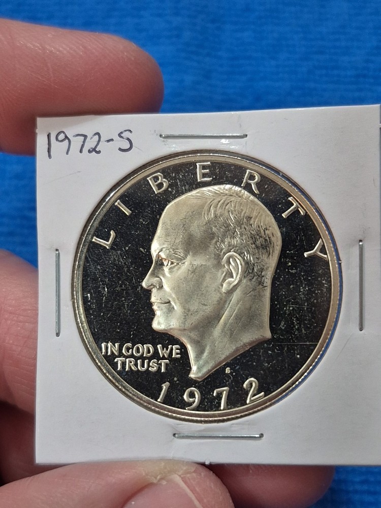 1972-S Eisenhower Proof Silver Dollar $1 - 40% Silver