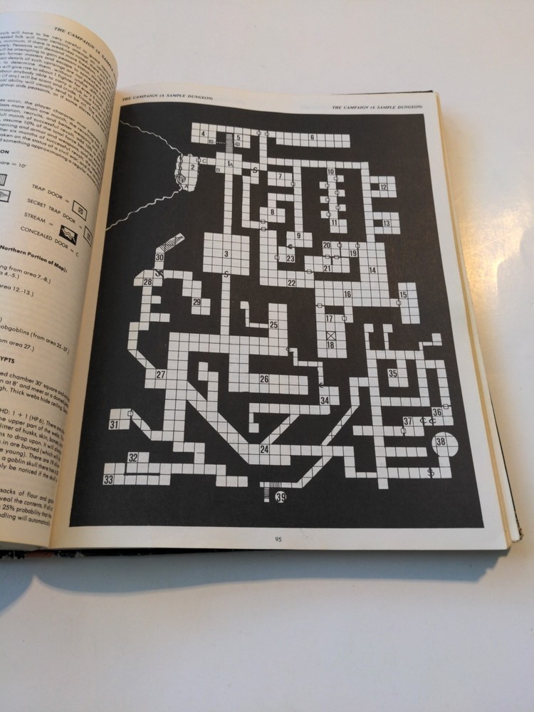 DUNGEON MASTERS GUIDE 1979 TSR ADVANCED DUNGEONS & DRAGONS By Gary Gigax