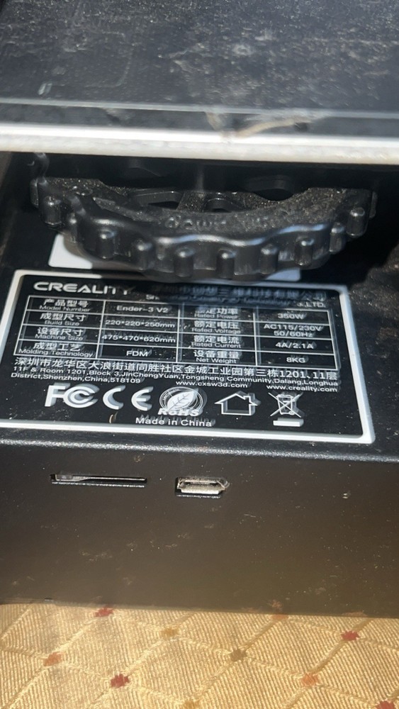 Ender 3 3D Printer Pre-owned With Extra Parts