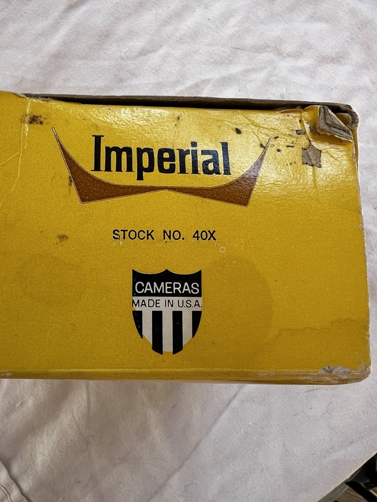 Vintage Delta 127 Imperial Flash Camera In Original Box No Instructions