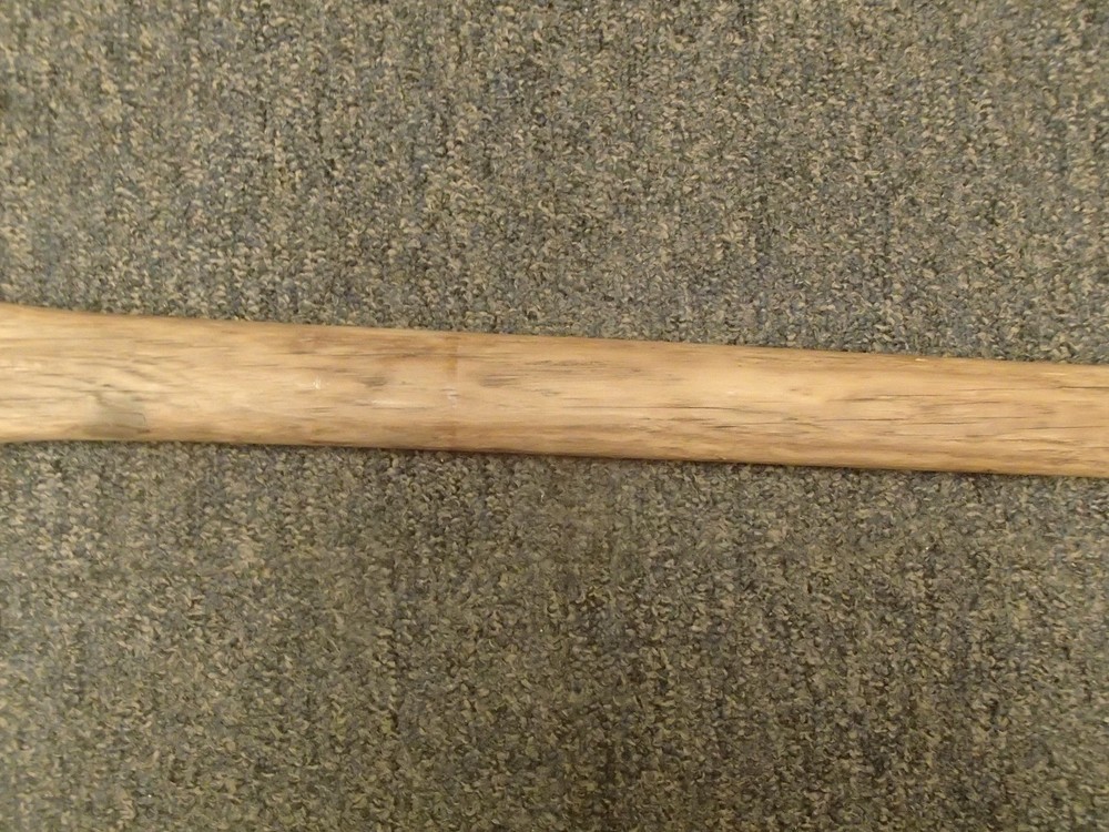 Stanley Vintage Double Bit Axe Head Two Blade Canoe Shaped Old with Handle