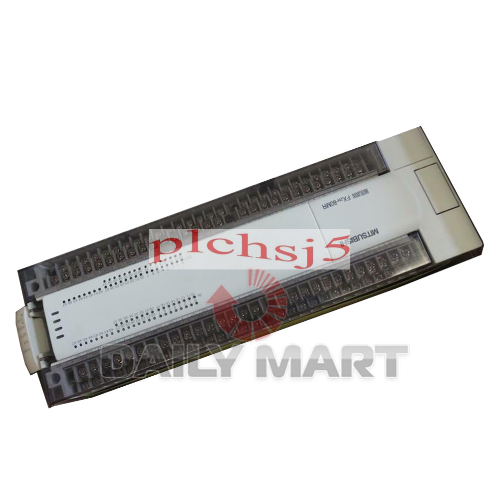 Used & Tested MITSUBISHI FX2N-80MR-ES/UL PLC Programmable Controller