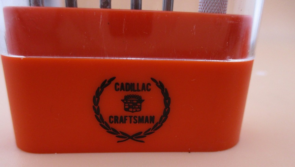 VINTAGE CADILLAC CRAFTSMAN EMPLOYEE RECOGNITION TOOL SET - ORIGINAL BOX