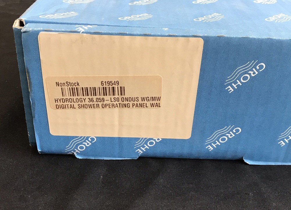 Grohe Shower Operating Panel Digital Display ondus White 36.059-LS0 Q2