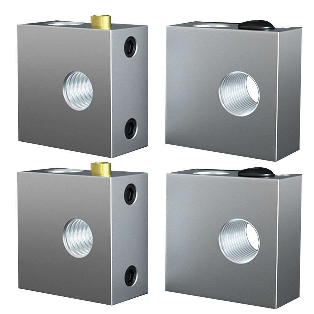 4pcs 3d Printer Heating Block 3d Printer Heater Block Treatment ( )