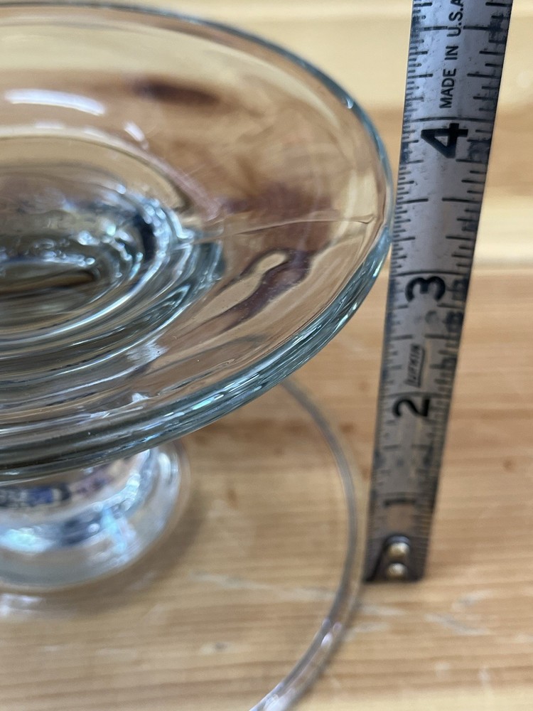 Pampered Chef Glass Pedestal