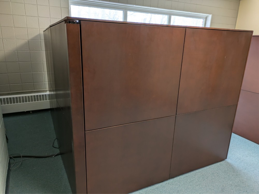Herman Miller Ethospace office panels -- three cubicles