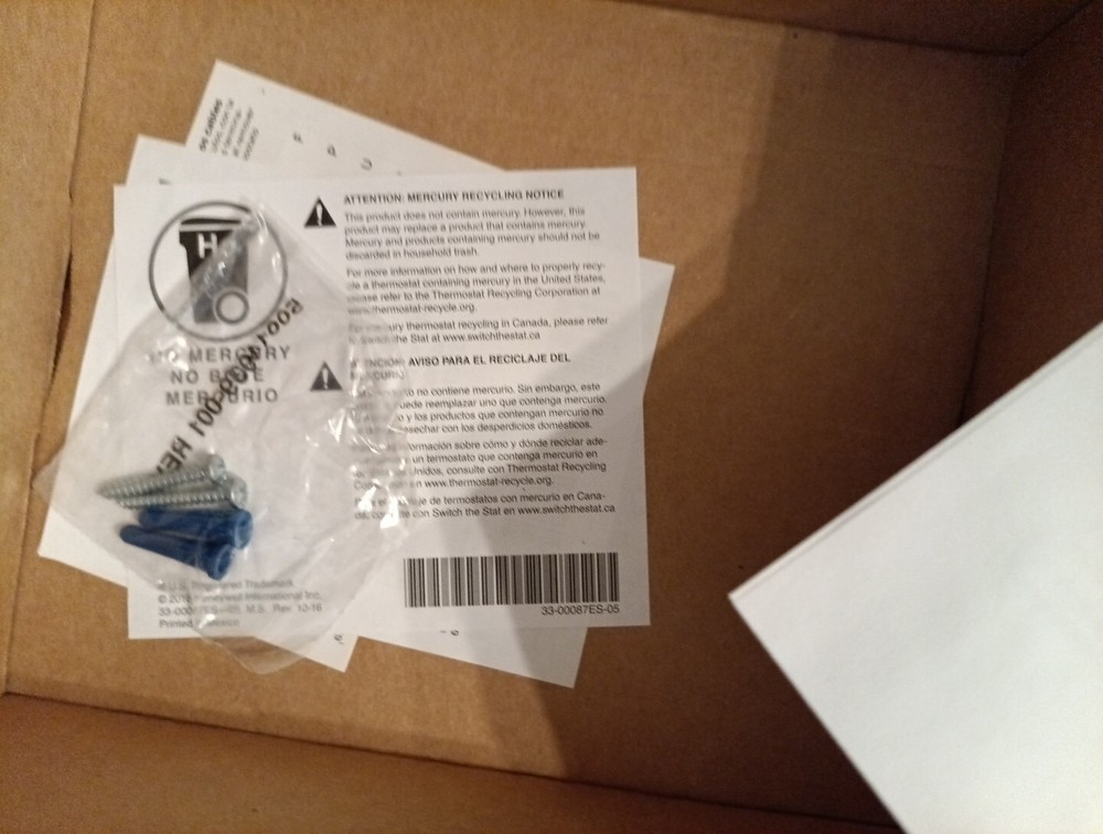 HONEYWELL HOME RTH111B HORIZONTAL NON-PROGRAMMABLE THERMOSTAT B2