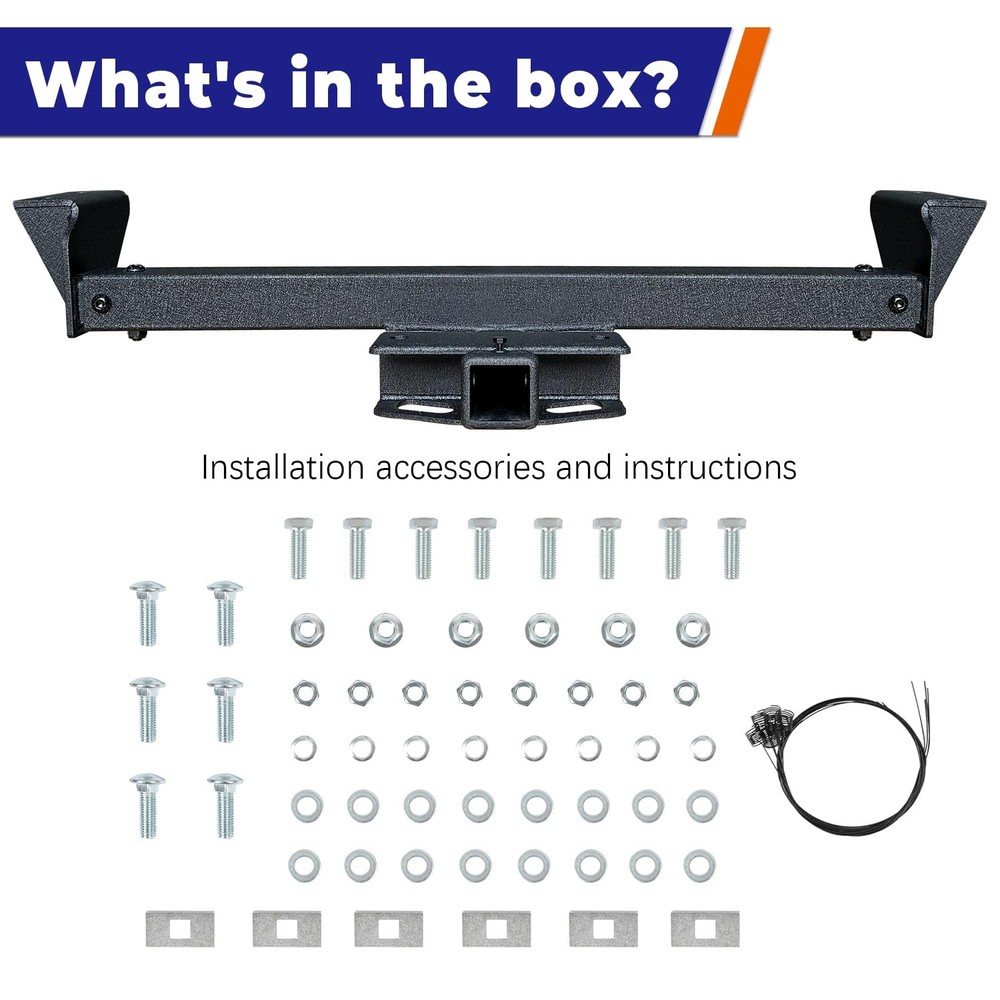 Class 3 2” Trailer Hitch Receiver Compatible 2016-2023