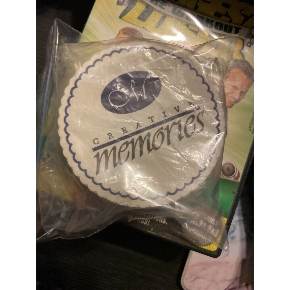 Creative Memories Paper Drink Coasters New Open Partial Package Barware