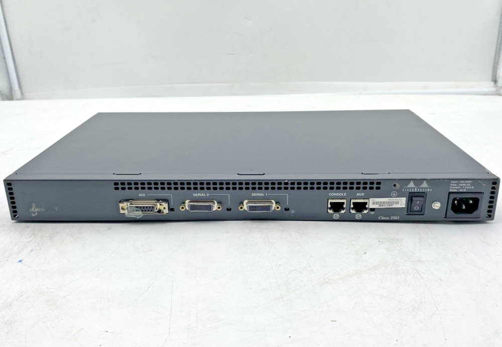 isco 2500 2511 16-Port Async Serial Access Terminal Server Router 11.2 IOS