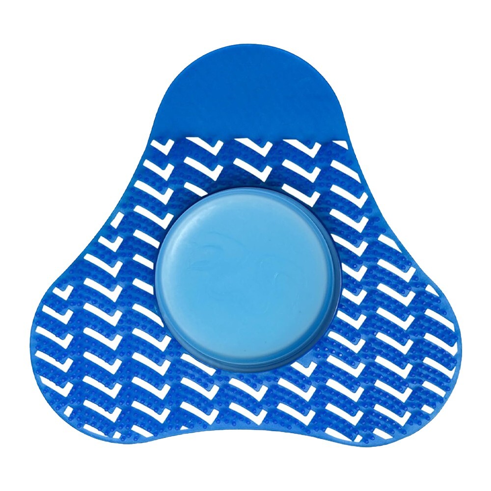 Premium Urinal Screen Deodorizer with Urinal Cakes Ocean Blue Scent - 3 Pack