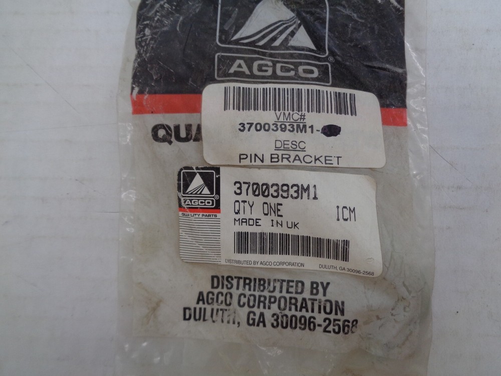 AGCO PIN BRACKET - 3700393M1 BOX16