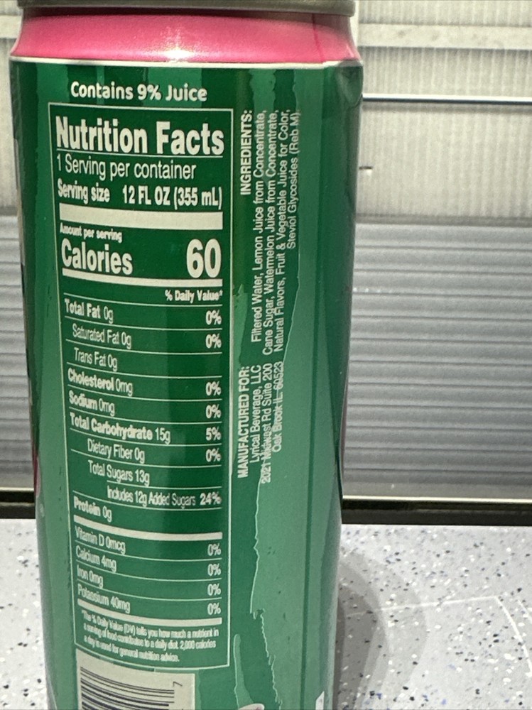 Lyrical Lemonade Watermelon - Full Can Limited Edition