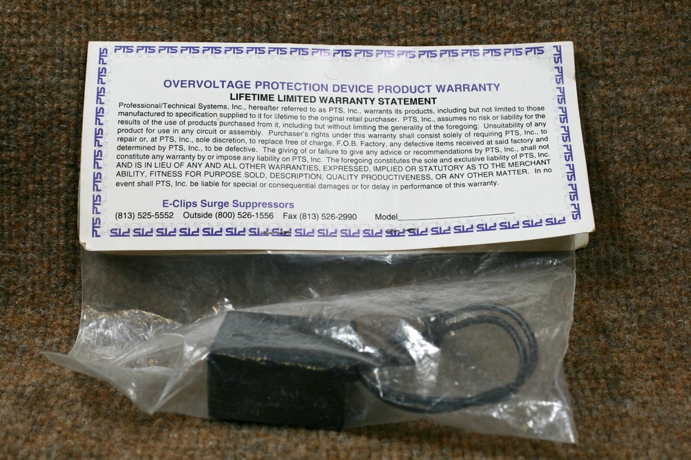 E Clips surge Protector for catv 24vac