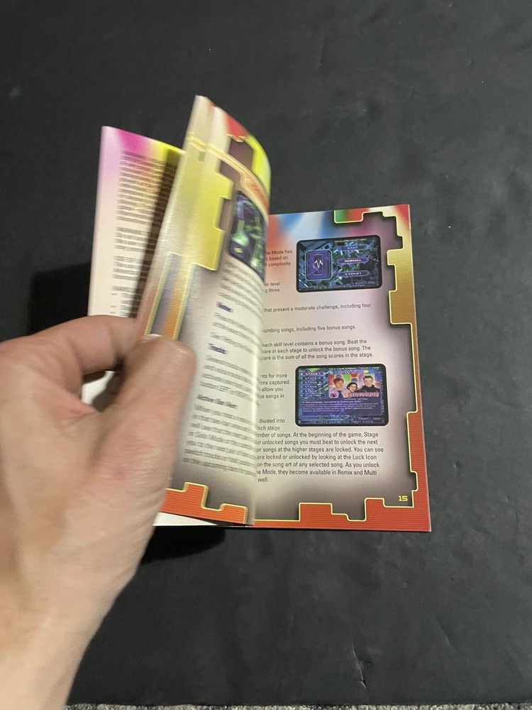 Frequency ps2 Manual only