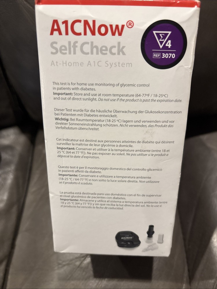 A1CNow Self Check Exp 6/26
