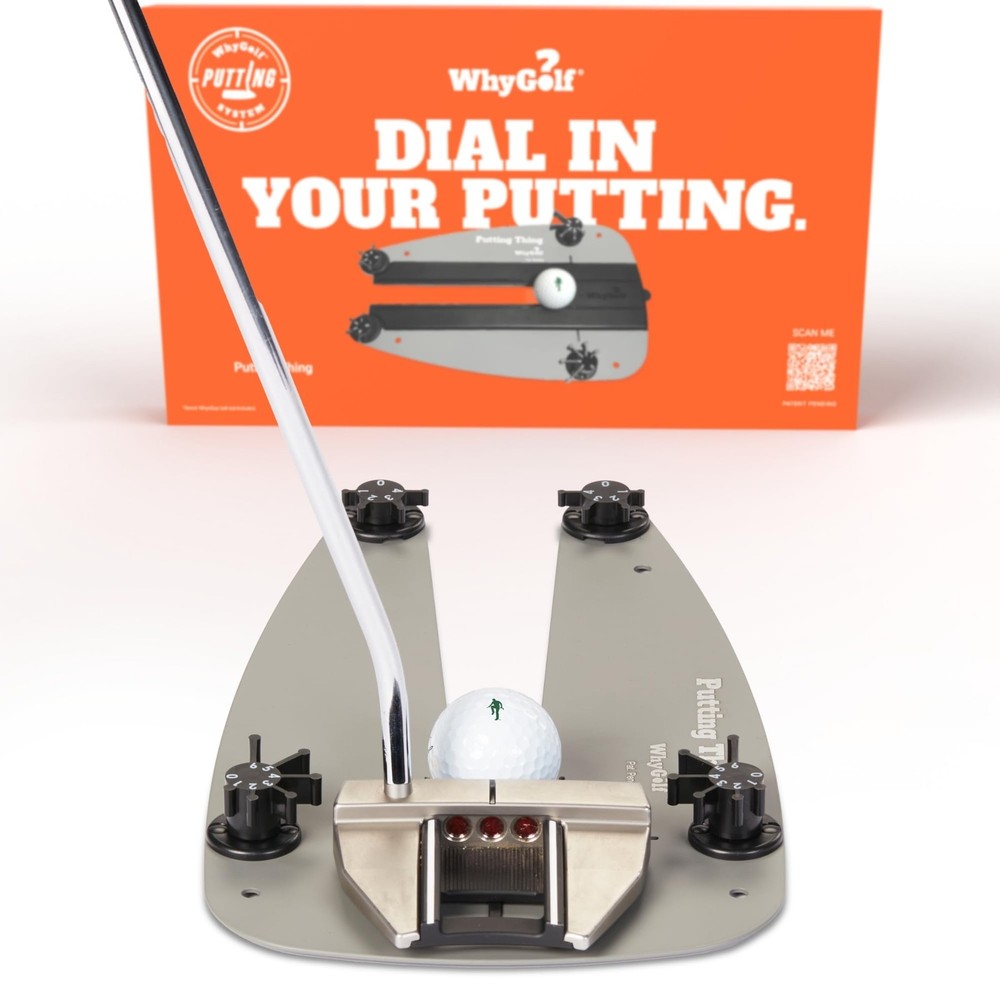 WHYGOLF Putting Thing | Golf Accessory Trainer for Improved Putt Accuracy | Putt