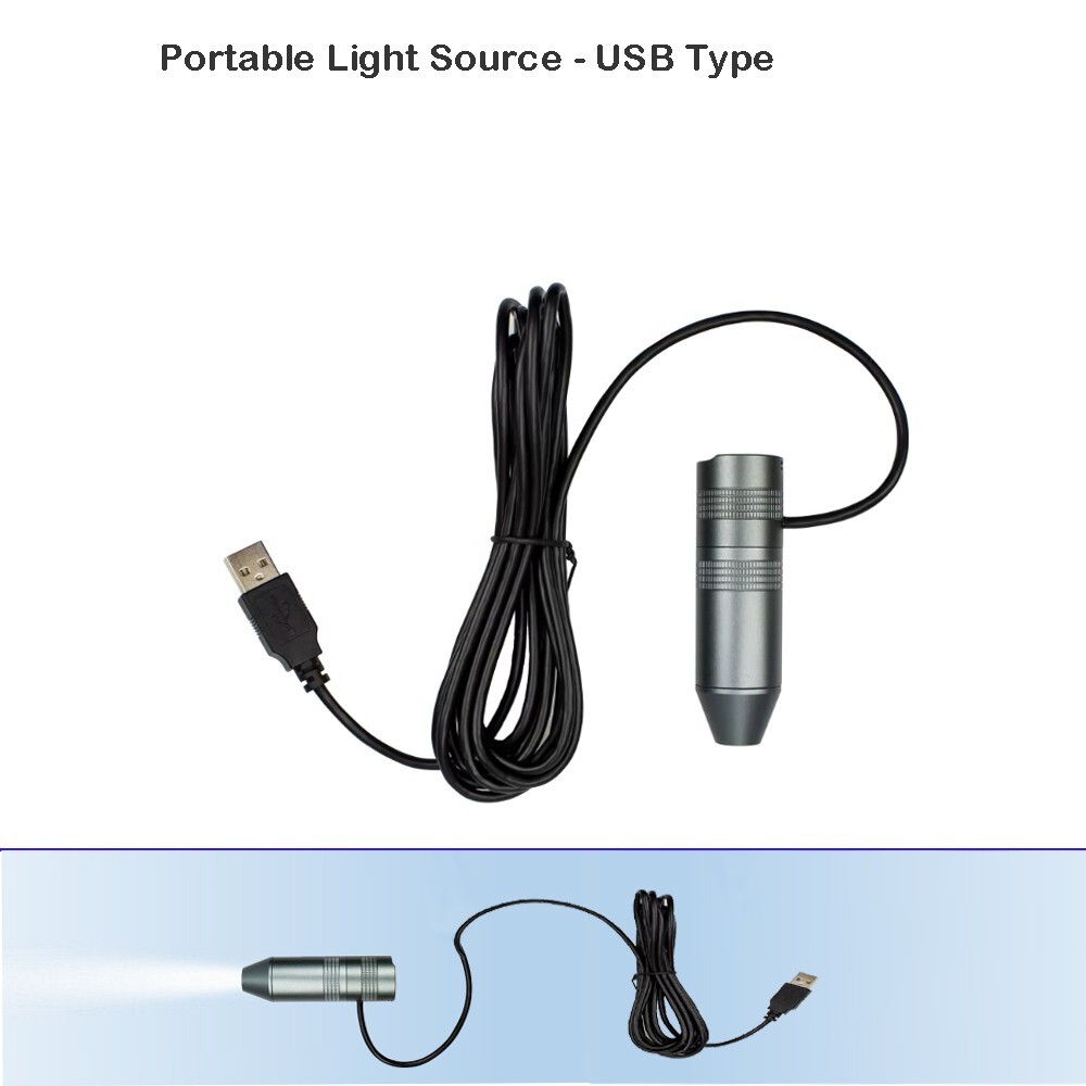 Portable 10W Mini LED Cold Light Source for ENT Endoscopes System-USB Type