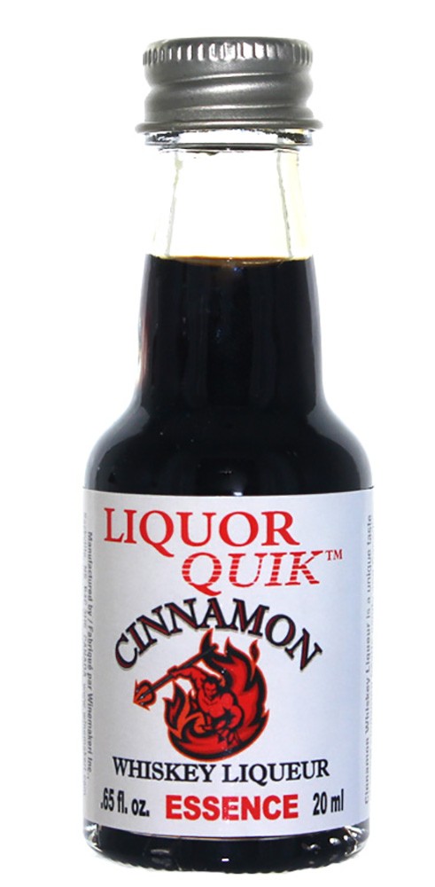 Liquor Quik Natural Whiskey/Bourbon Essence 20 mL (Cinnamon Whiskey)