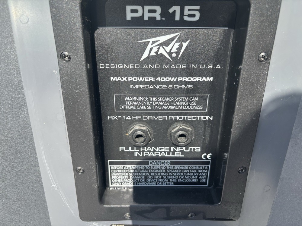 Peavey PR15 PA Speaker