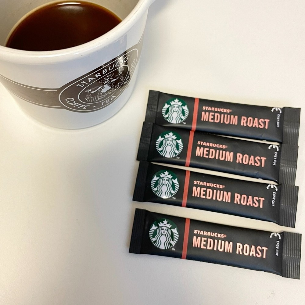 2 Boxes Starbucks Instant Microground Coffee 10+10 Count Medium Roast Arabica