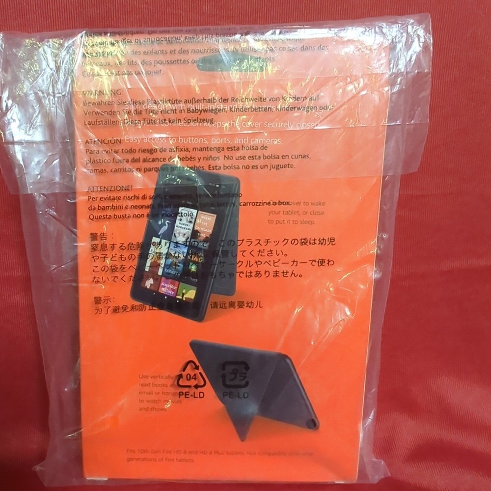 Official Case For Amazon Fire HD 8 10th Generation (Charcoal Black)