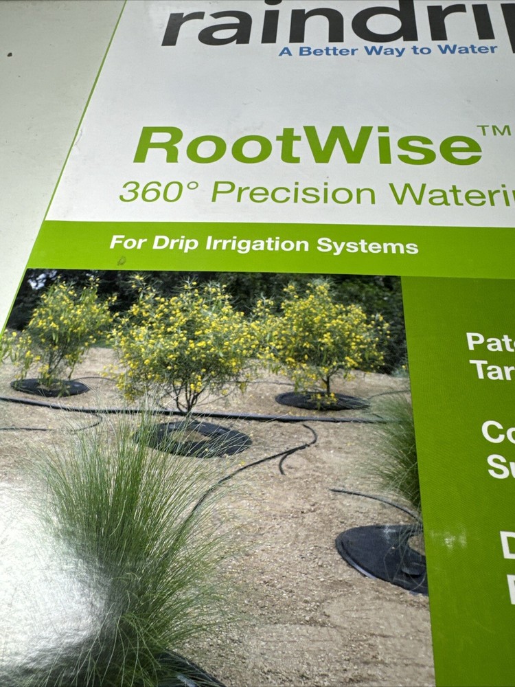 NEW 2X Raindrip RootWise 360 Degrees Precision Watering Pads #7024938