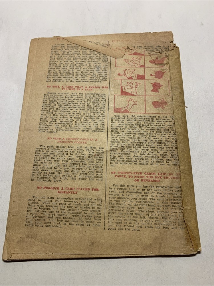 Magic Made Easy Book - vintage