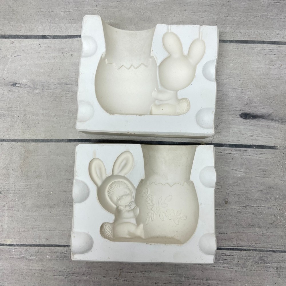 Weaver Ceramic Casting Mold Bunny With Egg #267