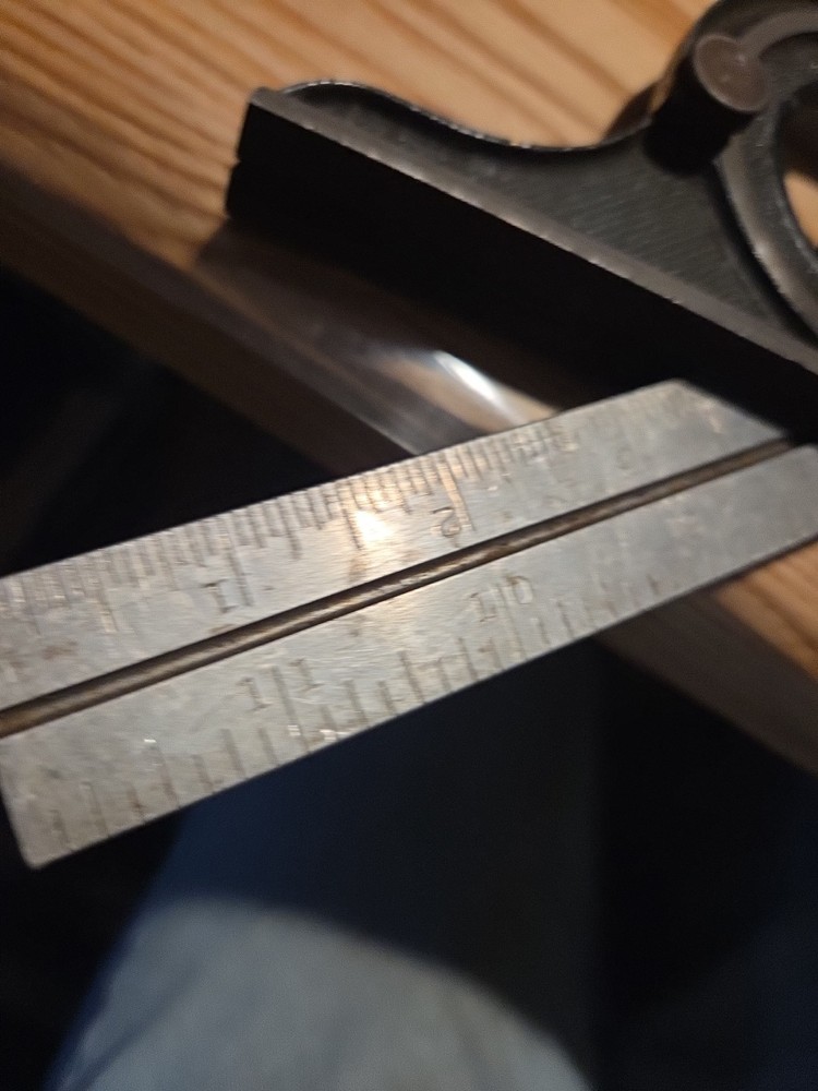 Starrett Combination Square No. 491 Protractor Head bubble level angle finder