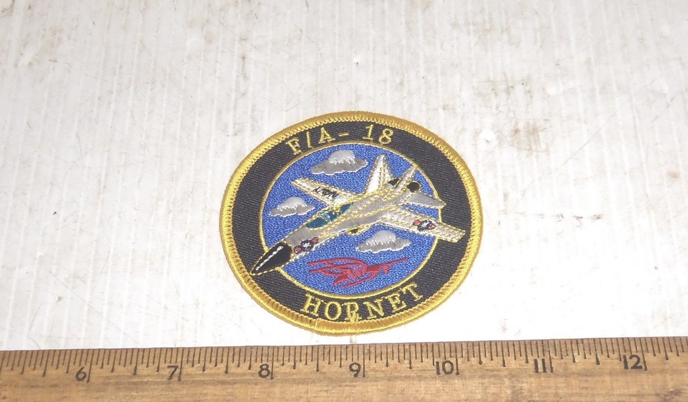 F/A - 18 Hornet Embroidered Patch