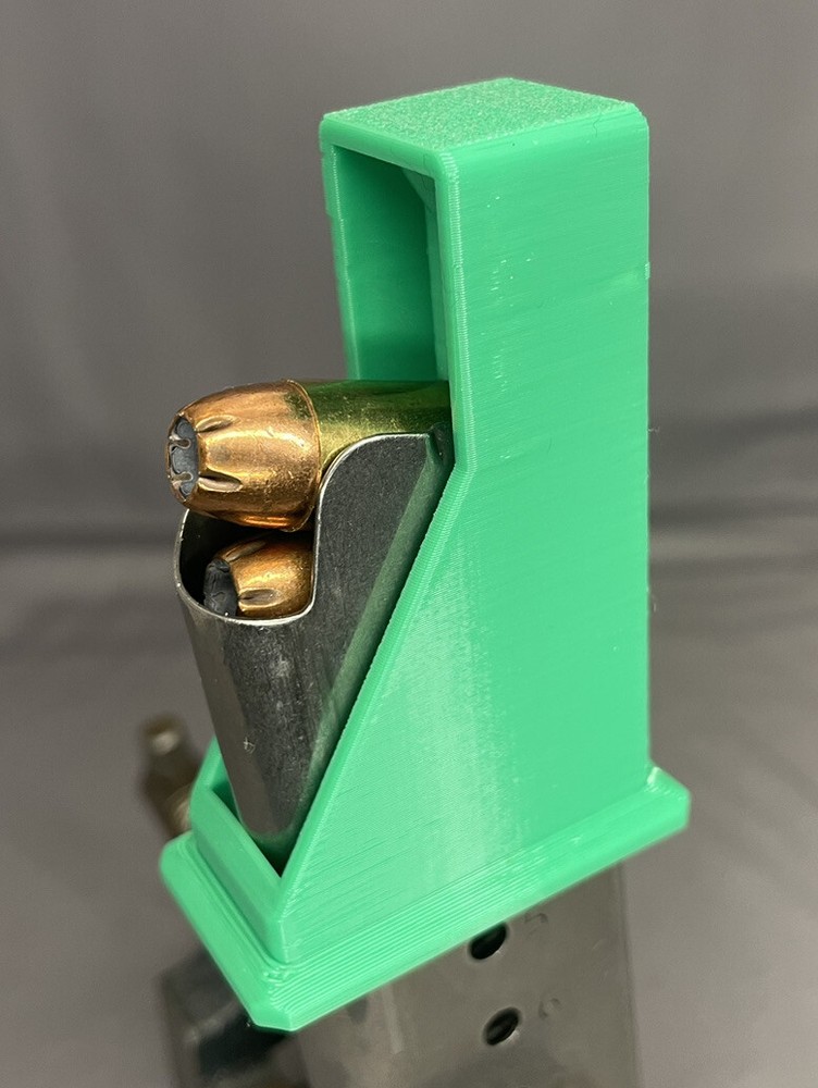 1911 Single Stack .45acp 45 acp .45 Magazine Speed Loader Speedloader -GREEN