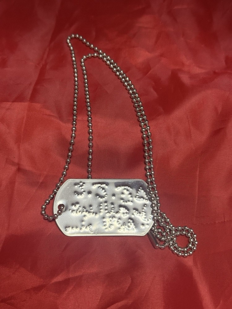 Iraq-Iraqi Republican Guards Sergeant Identification Dog Tag
