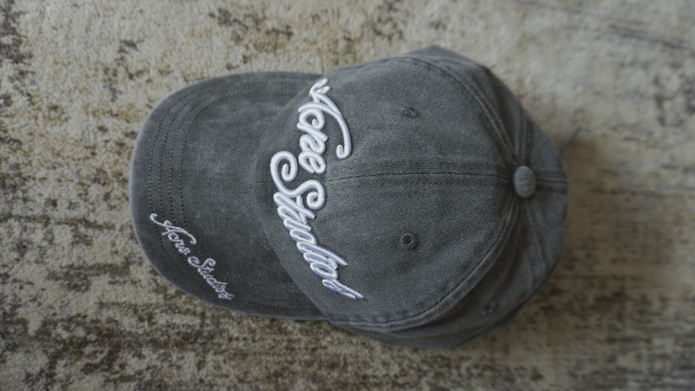 Acne Studios - Logo cap - Black