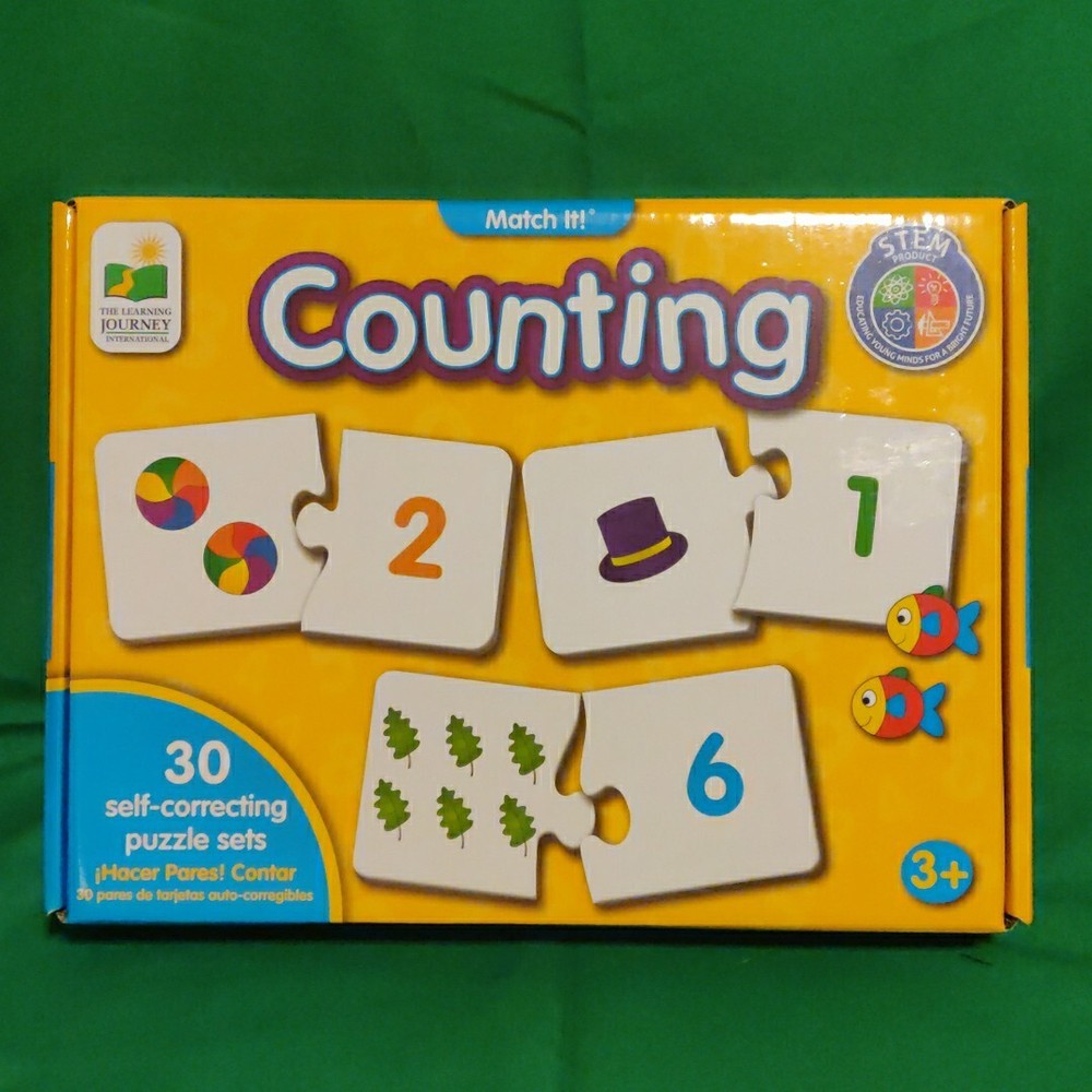 The Learning Journey Match It Counting Game