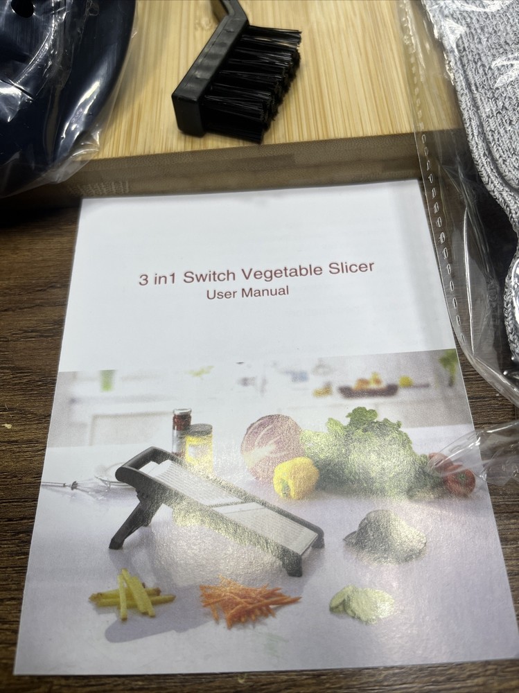 Slicer for Kitchen, Adjustable Stainless Steel Vegetables,fruit New