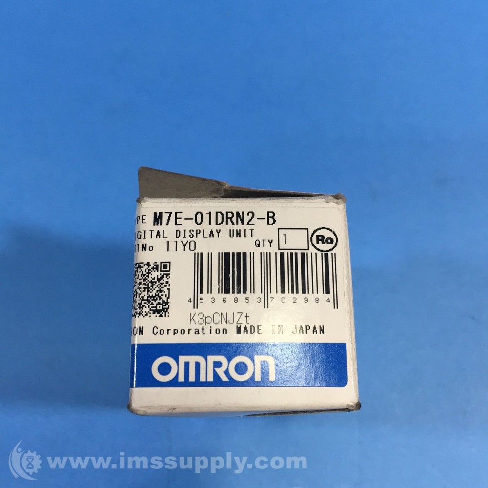 Omron M7E-01DRN2-B Digital Display Unit FNOB