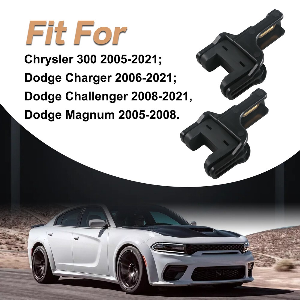 Radiator Mounting Bracket Insulator Left + Right for 2008-2021 Challenger Dodge