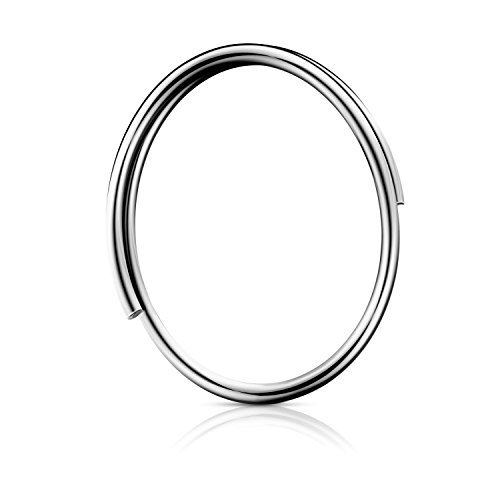 Fushing 100Pcs Stainless Split Rings, Crystal Chandeliers 12mm, Silver