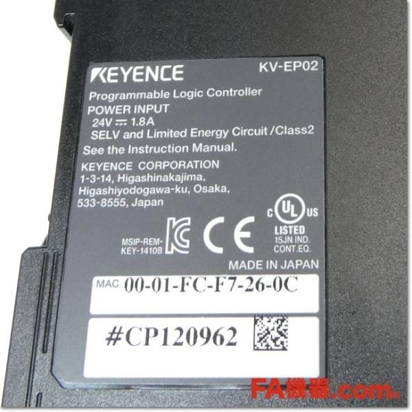 KEYENCE KV-EP02 EtherNet/IP Communication Unit Module USED
