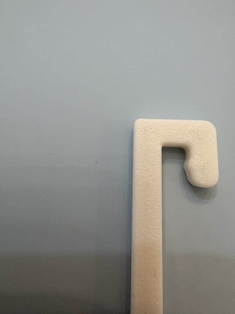 IKEA Skadis Hooks 3 Pack - 3d Printed Pegboard Holder - Strong Organizer Hooks