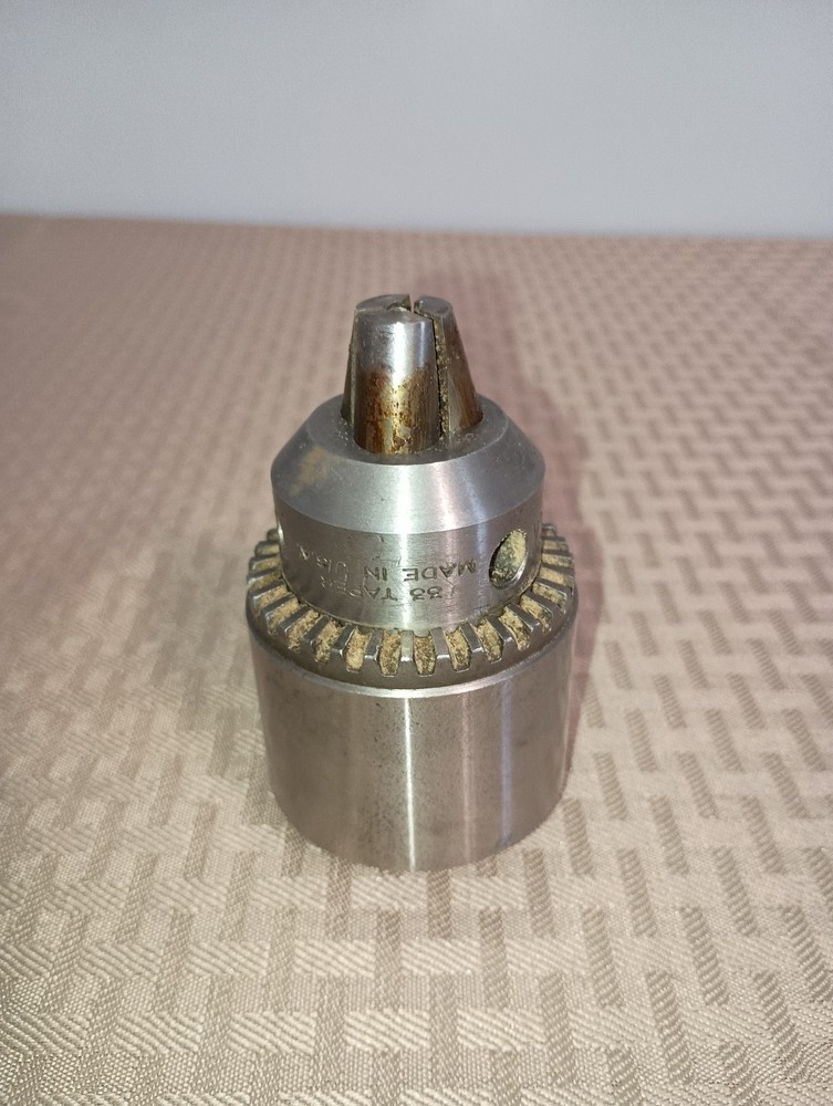 Jacobs Drill Chuck 34-33C USED Missing Collar